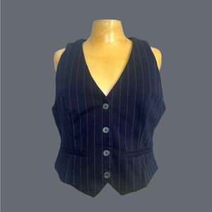 👔Vintage Pinstripe Vest👔